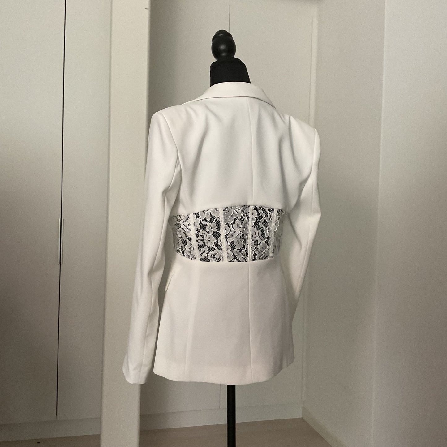 Blazer bianco con ricami LIU JO