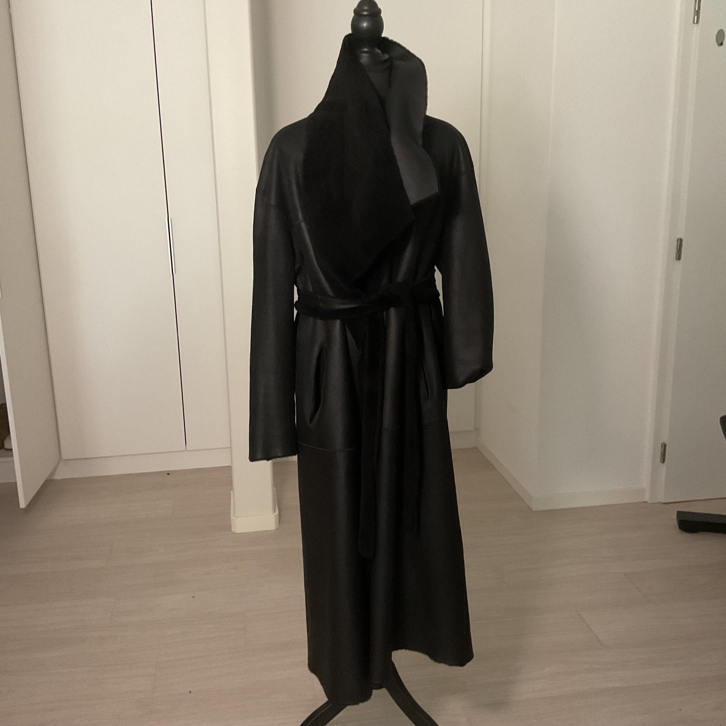 Mantello montone reversibile
