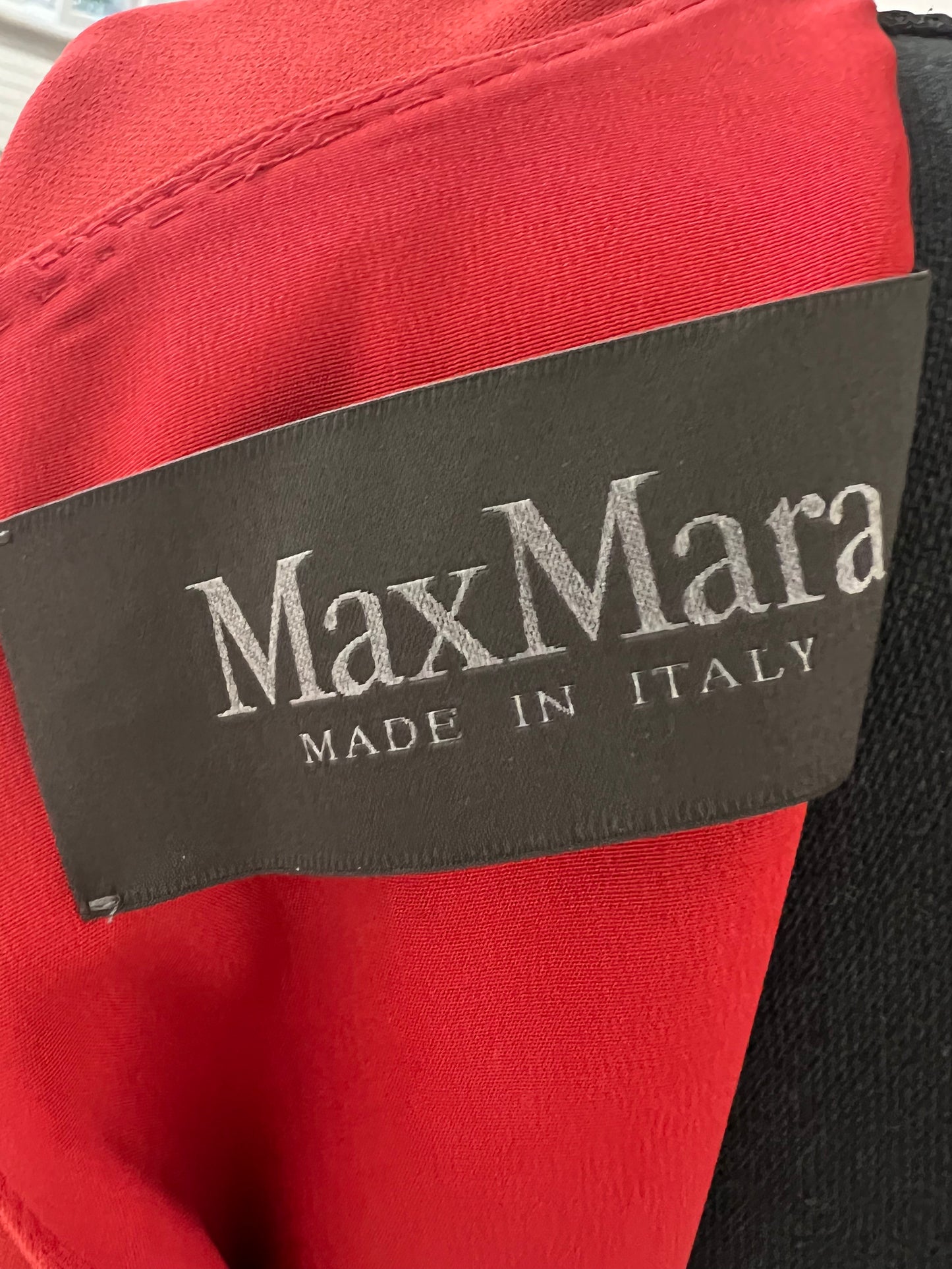 Abito Max Mara Rosso NUOVO