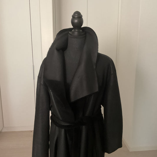 Mantello montone reversibile