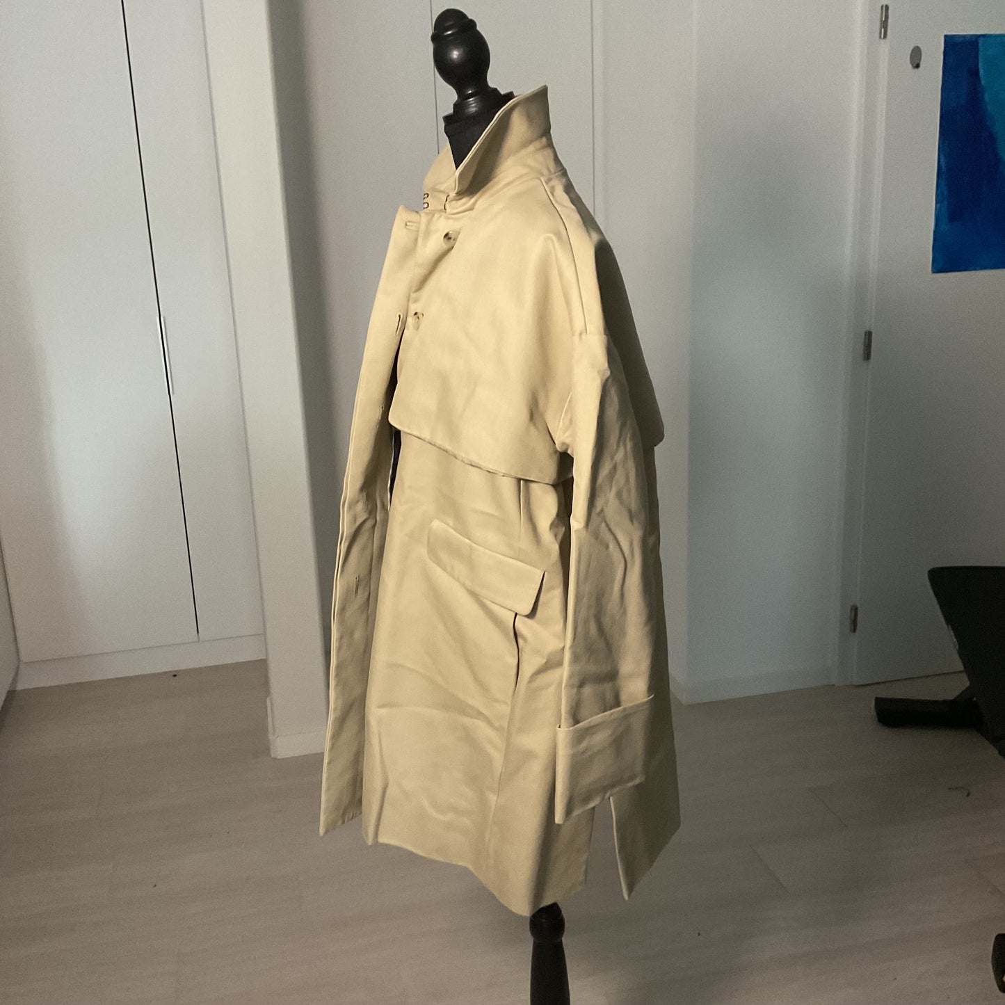 Impermeabile beige